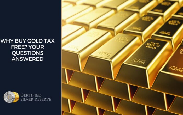 buy gold tax free